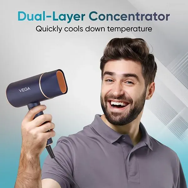 Effortless Glide: Energy-Saving Lightweight Hair Dryer