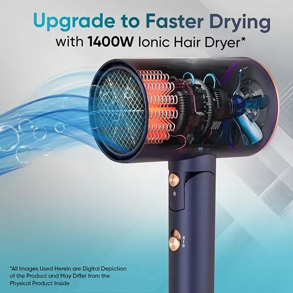 Effortless Glide: Energy-Saving Lightweight Hair Dryer